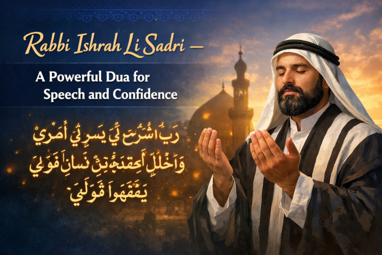 Rabbi Ishrah Li Sadri