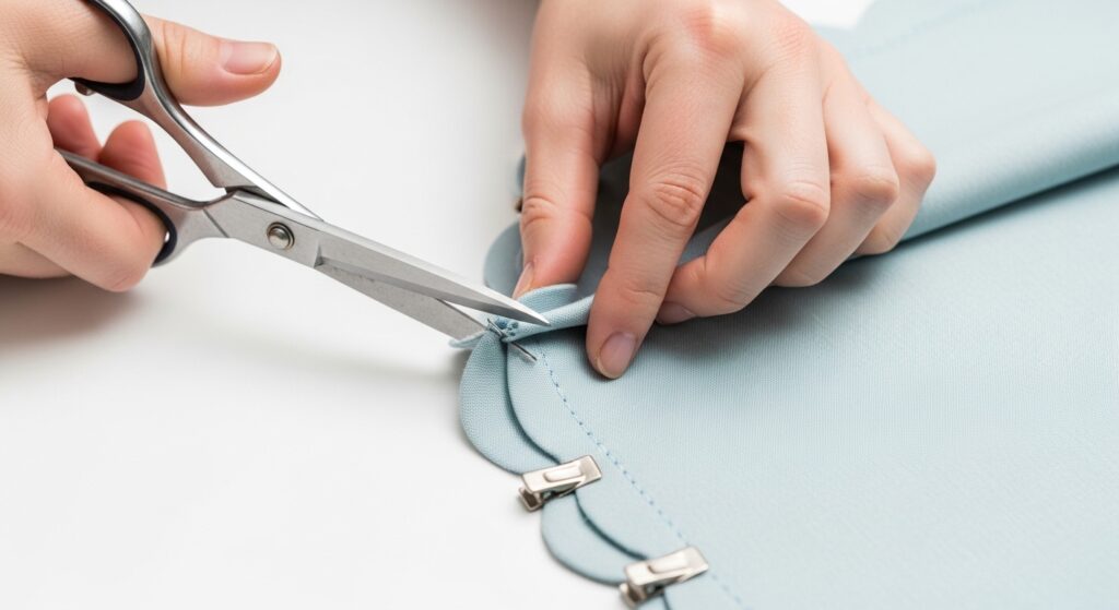 Scalloped Edge Curtains