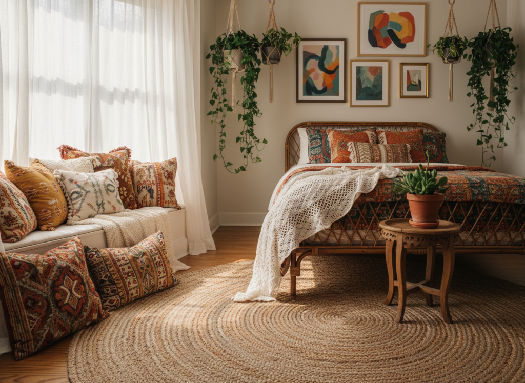 bohemian bedroom furniture guide