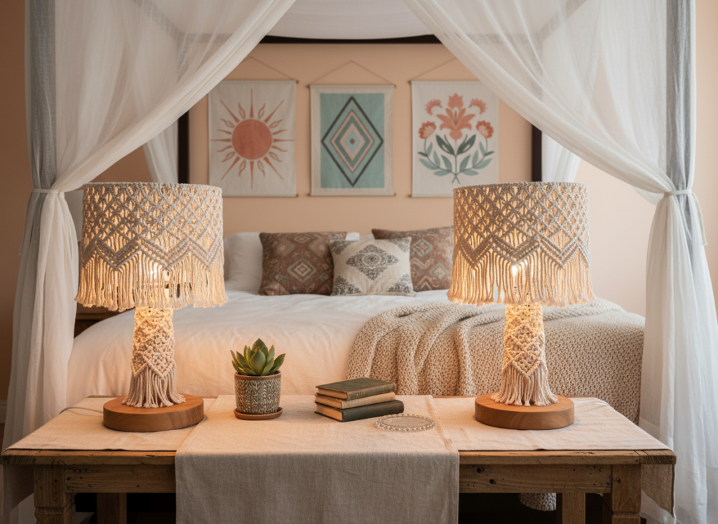 boho bedside lamps boho bedside lamps