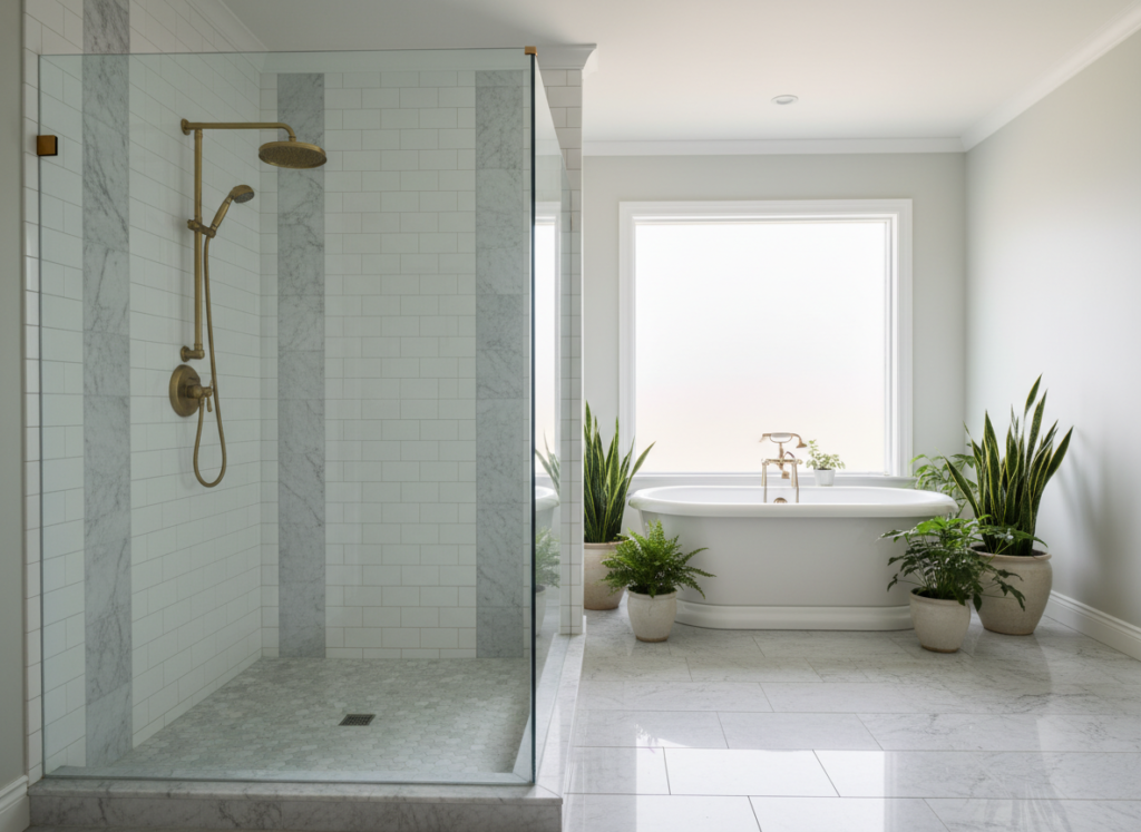 classic shower design