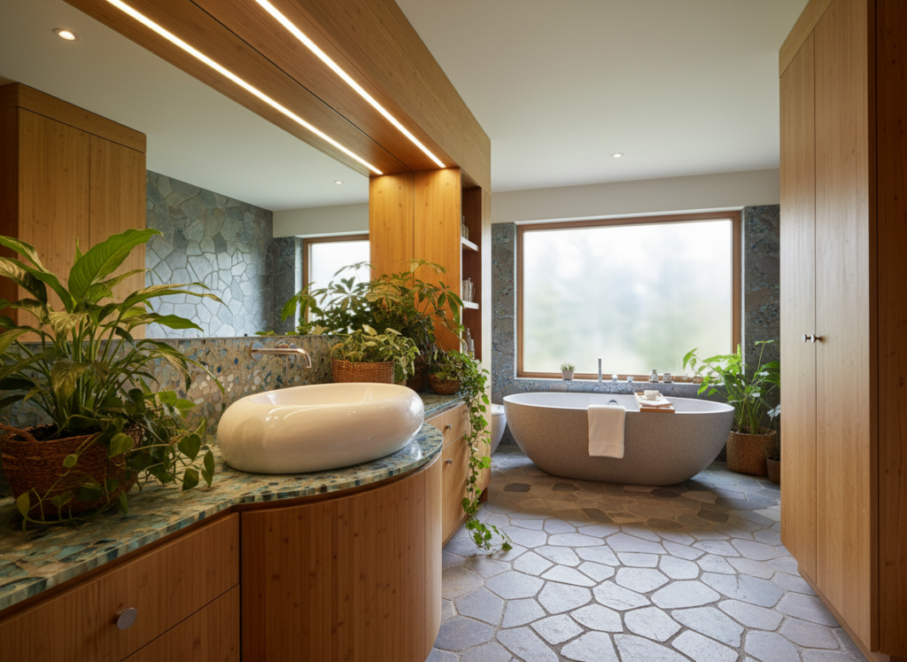 eco-friendly bathroom materials