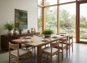 eco friendly contemporary dining room furniture