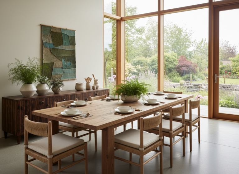 eco friendly contemporary dining room furniture
