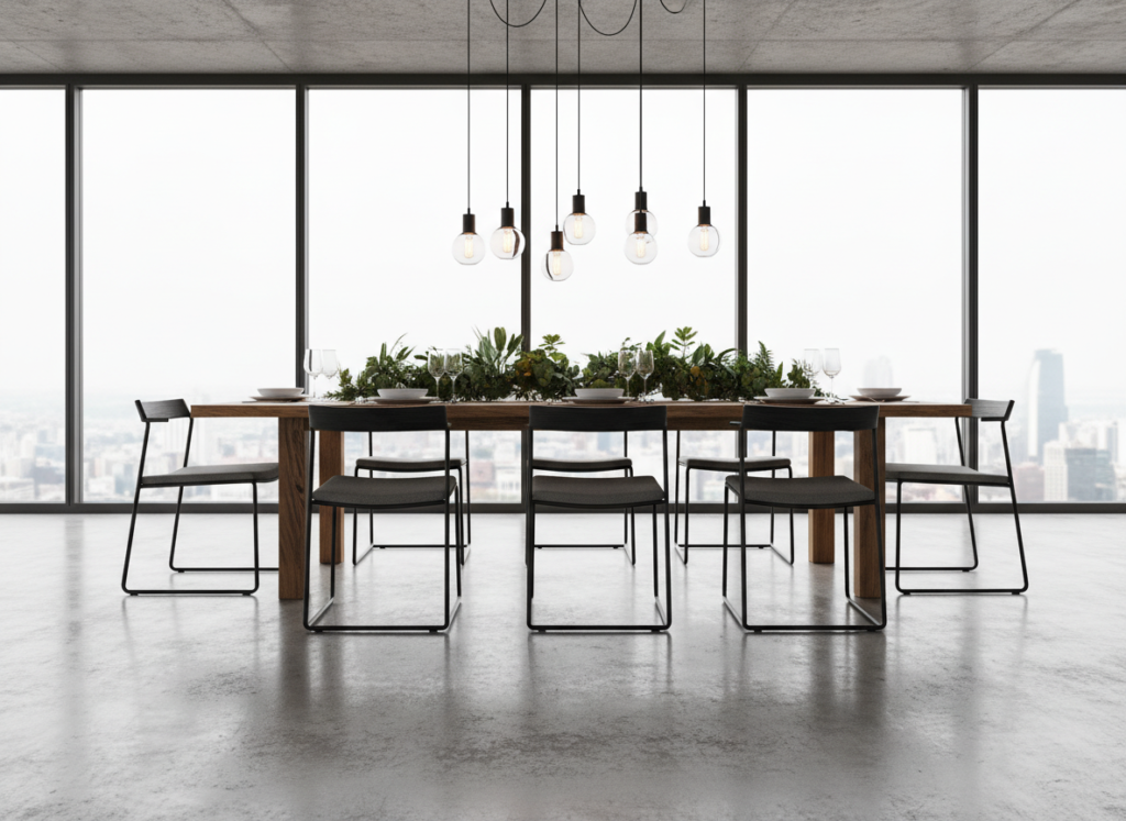 elegant dining room floor ideas