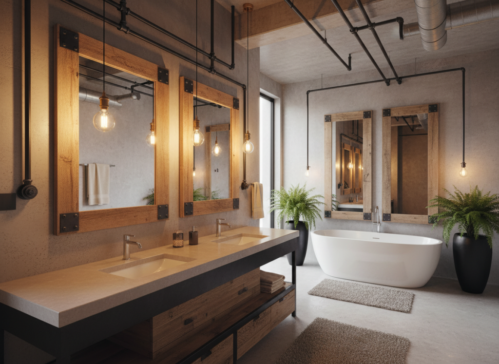 industrial chic lighting