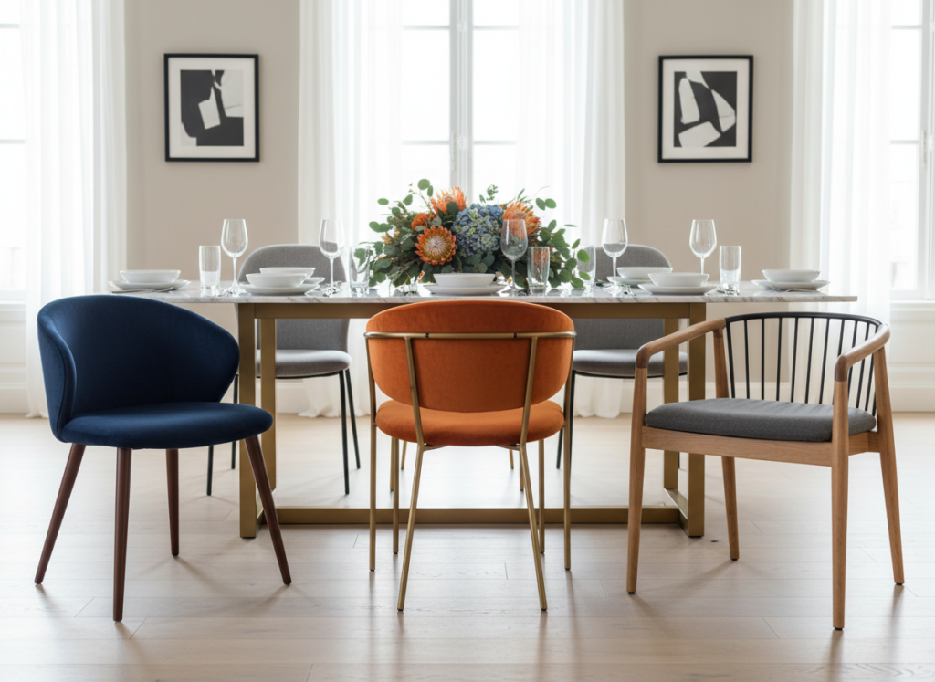 stylish dining chairs