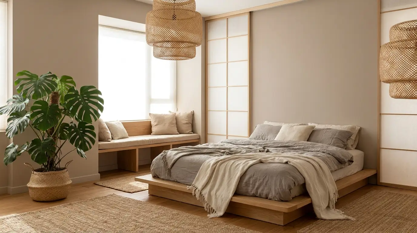 23 Japandi Bedroom Designs to Create a Calm Environment