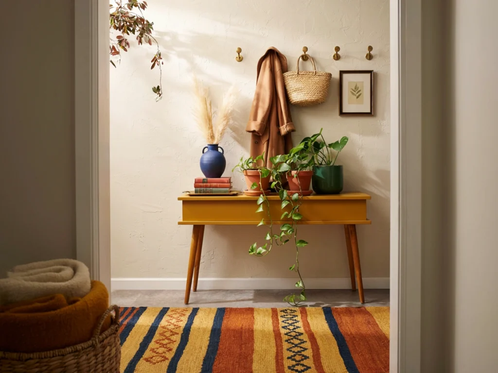 Thrifted colorful vintage vases for budget home decor DIY materials