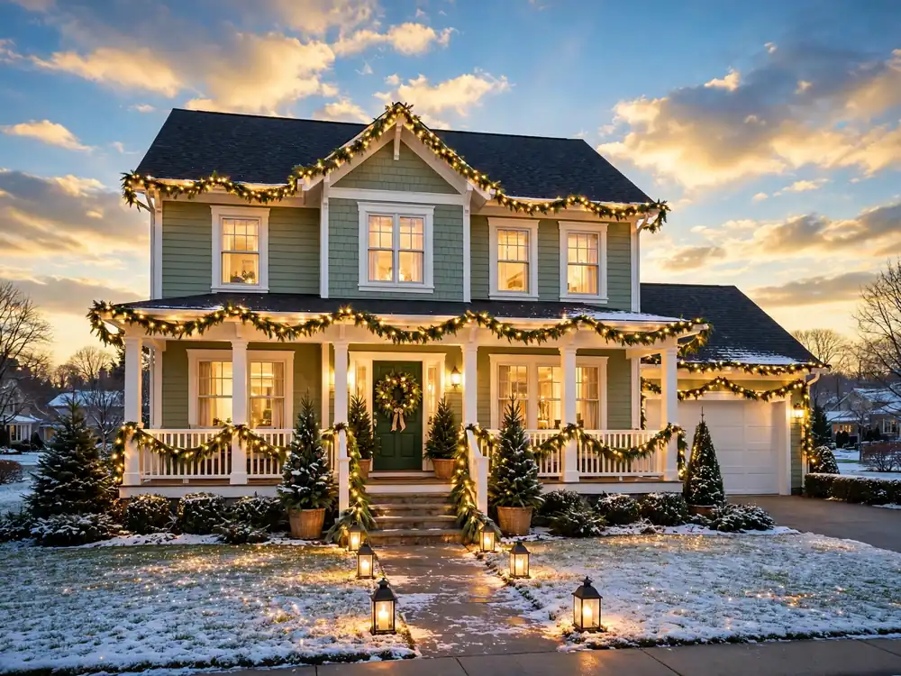 Outdoor Christmas Home Decor Trends Replacing Tacky Inflatables This Year