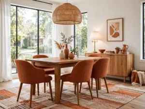 Bright modern dining room showing home decor ideas dining room that impress without trying