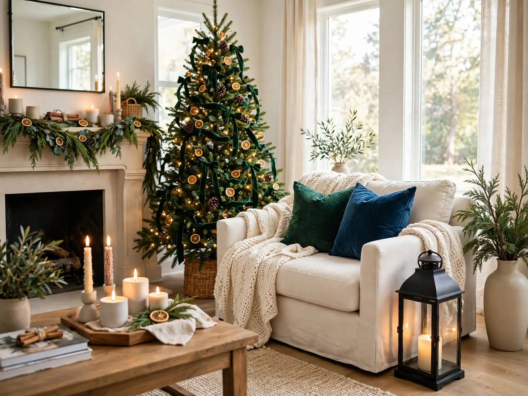Christmas Home Decor Ideas That Look Expensive (Under $200 Total) for Your Living Room