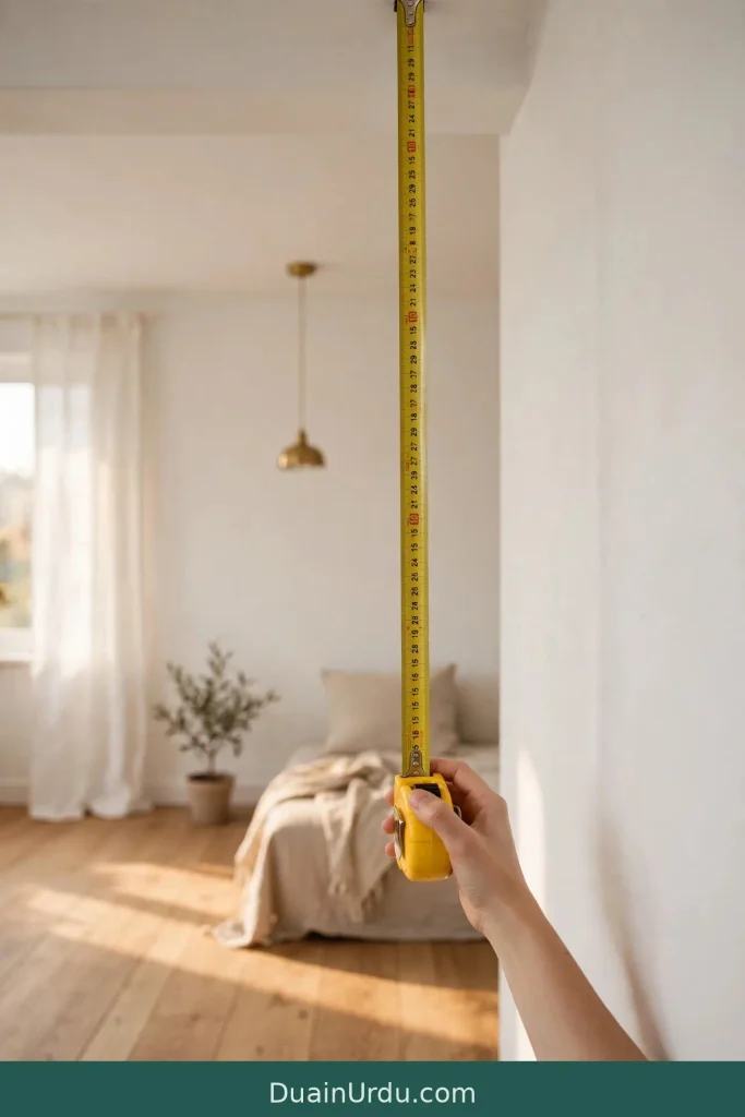 Measuring ceiling height for jhumar drop in home decor ideas jhumar guide