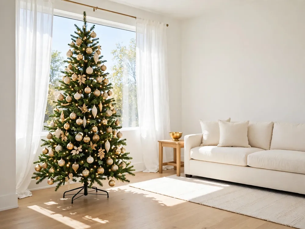 Christmas Tree Home Decor Ideas Designers Use in Small Spaces